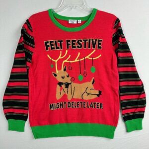 Mighty Fine Women's Large Christmas Sweater